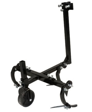 ProGARDEN PRO-PRS20-45 prasitoare cu roata limitatoare adancime pentru motocultor, 20cm distanta intre randuri, tija 45cm | Travandi.ro