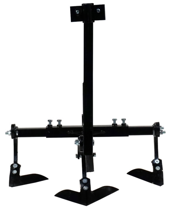 ProGARDEN PRO-PRS20-45 prasitoare cu roata limitatoare adancime pentru motocultor, 20cm distanta intre randuri, tija 45cm