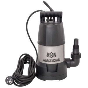 Pompa submersibila WASSERKONIG SPMC10267 1000 W debit 267 l/min refulare 10 m 11 Pompa submersibila din plastic Wasserkonig SPMC10267