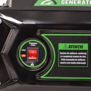 Generator de curent pe benzina Greenfield G-EC3100, portabil, monofazat, putere 2.3 kVA