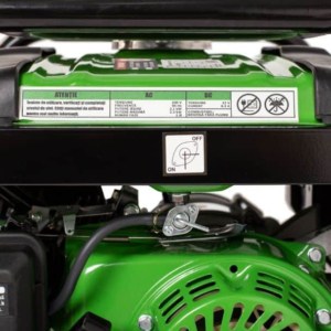 Generator de curent pe benzina Greenfield G-EC3100P, portabil, monofazat, 2.3 kVA, bobinaj alternator cupru