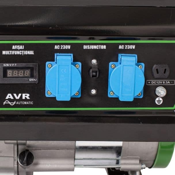 Generator de curent benzina Greenfield G-EC3600 monofazat AVR 2,4 kW 9 Generator de curent pe benzina Greenfield G-EC3600, portabil, monofazat, putere maxima 2.4 kVA