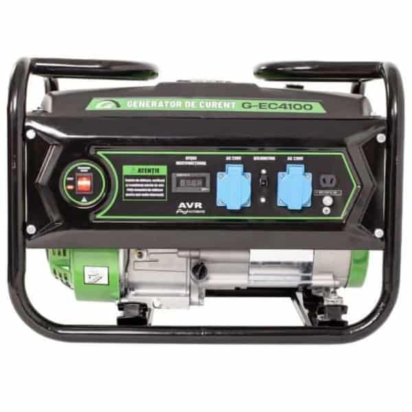 Generator de curent pe benzina Greenfield G-EC4100, portabil, monofazat, 3 kVA