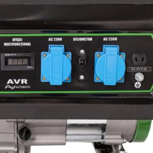 Generator de curent pe benzina Greenfield G-EC4100, portabil, monofazat, 3 kVA