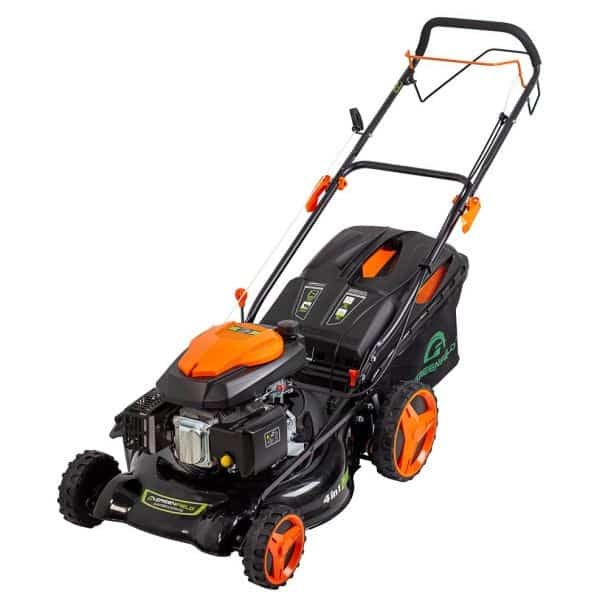 Masina de tuns gazon GREENFIELD G-MTG511ARW-T8 Benzina 4.4 CP 50 cm cos 60 l 3 Masina de tuns gazonul cu autopropulsie Greenfield G-MTG511ARW-T8