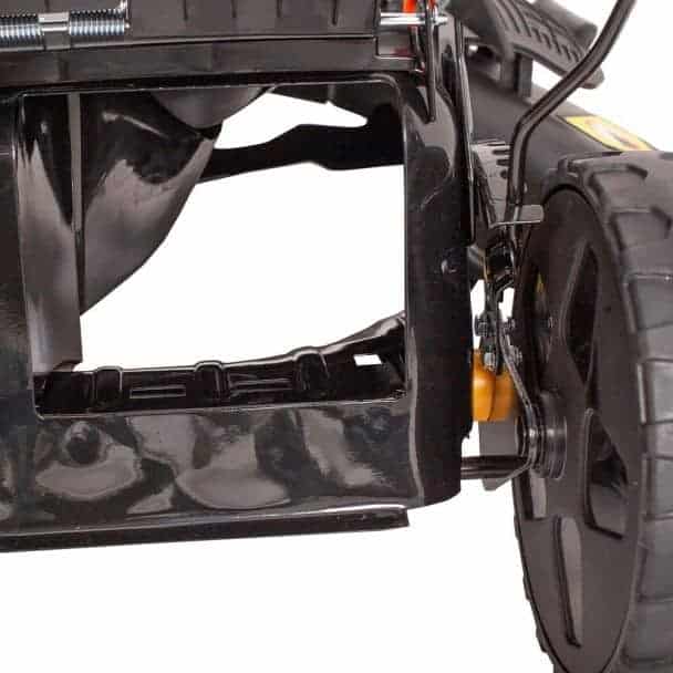 Masina de tuns gazon GREENFIELD G-MTG511ARW-T8 Benzina 4.4 CP 50 cm cos 60 l 12 Masina de tuns gazonul cu autopropulsie Greenfield G-MTG511ARW-T8