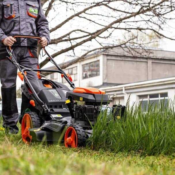 Masina de tuns gazon GREENFIELD G-MTG511ARW-T8 Benzina 4.4 CP 50 cm cos 60 l 20 Masina de tuns gazonul cu autopropulsie Greenfield G-MTG511ARW-T8