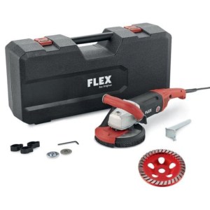 Masina de slefuit cu disc diamantat Flex LD 18-7 150 R Kit Turbo-Jet, 1800 W, 150 mm, 7000 rpm