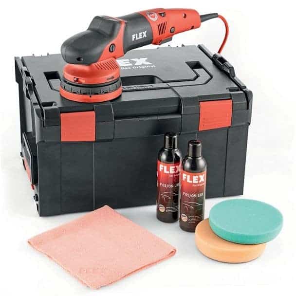 Set premium masina de polisat orbitala Flex XCE 10-8 125 P-Set 3 Set premium masina de polisat orbitala Flex XCE 10-8 125 P-Set