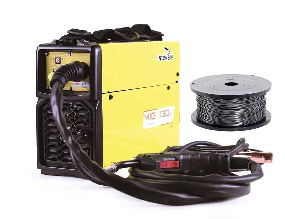 Aparat de sudura MIG 130s INTENSIV tip MIG-MAG + rola de sarma flux 1kg 1 Aparat de sudura MIG 130s INTENSIV tip MIG-MAG + rola de sarma flux 1kg