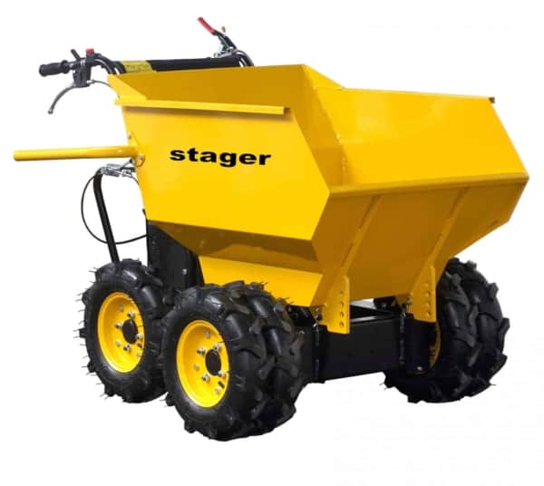 Roaba cu motor termic Stager RMT500 6.5CP, 500kg, 6 roti