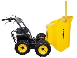 Roaba cu motor termic Stager RMT500 6.5CP, 500kg, 6 roti