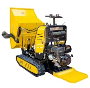 Roaba Stager RMT500SI cu motor termic cu incarcator frontal 9CP, 500kg, senile
