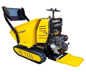 Roaba Stager RMT500SI cu motor termic cu incarcator frontal 9CP, 500kg, senile