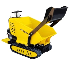 Roaba Stager RMT500SI cu motor termic cu incarcator frontal 9CP, 500kg, senile