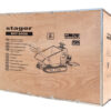 Stager RMT500SI roaba cu motor termic cu incarcator frontal 9CP, 500kg, senile