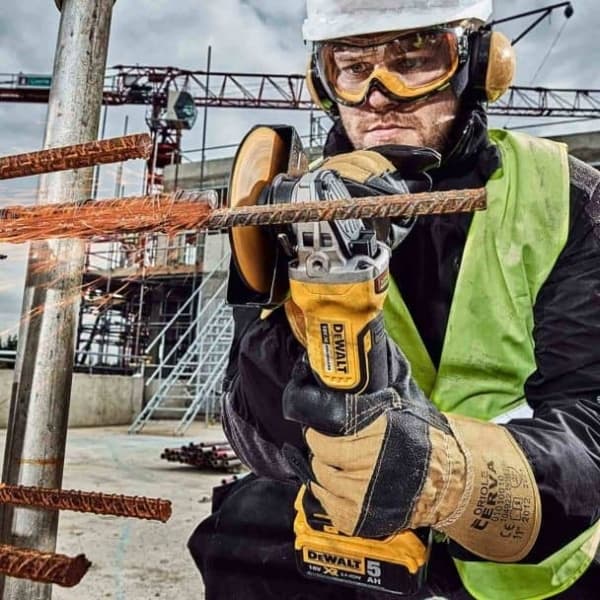 Polizor unghiular DeWalt DCG406NT, compatibil cu acumulatori Li-Ion XR 18 V, 125 mm, valiza TSTAK