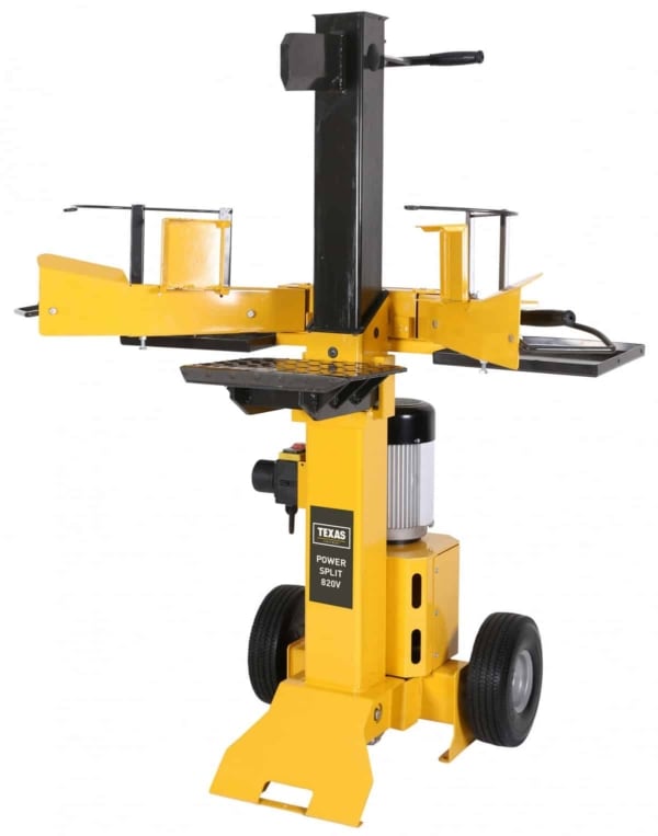 Despicator electrohidraulic Texas Power Split 820V 8 tone, motor electric monofazat 3500W, lungime maxima bustean 50cm