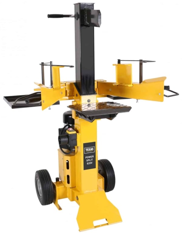 Despicator electrohidraulic Texas Power Split 820V 8 tone, motor electric monofazat 3500W, lungime maxima bustean 50cm