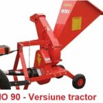 Tocator de crengi si resturi vegetale Caravaggi BIO 90, motor electric 10CP