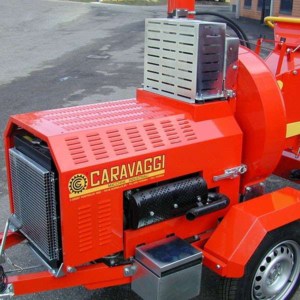 Tocator de crengi si resturi vegetale Caravaggi BIO 235 Cippo, motor electric 25CP