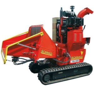 Tocator de crengi si resturi vegetale Caravaggi BIO 300, motor electric 25CP