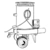Tocator de paie, fan si cereale Caravaggi TPF 15, motor electric 4CP