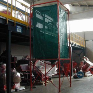 Tocator de paie, fan si cereale Caravaggi TPF 15, motor electric 4CP