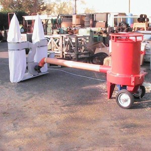 Tocator de paie, fan si cereale Caravaggi TPF 15, motor electric 4CP