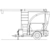 Moara Mixer mobila pentru furaje Caravaggi 120 M-4 TON