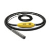 Vibrator de beton cu convertizor integrat Wacker Neuson IEC 38/230/5, cap vibrant 38 mm ranforsat, lungime furtun 5 m, frecventa 50-60 Hz