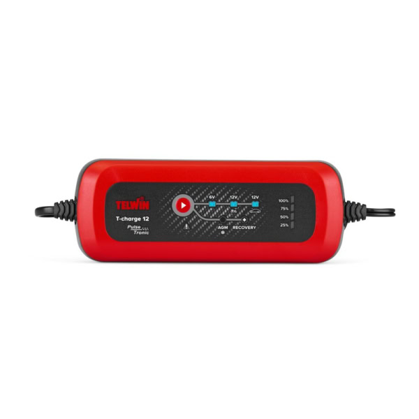Redresor baterii Telwin T-CHARGE12, tensiune incarcare 6/12 V, capacitate baterii Pb/GEL/AGM/Pb CA 2-70 Ah - Image 2