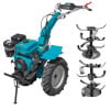 Motocultor DAKARD HS 1100D Benzina 16 CP latime 120 cm + Roti cauciuc
