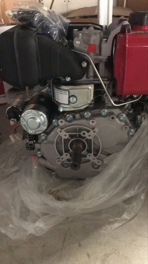 Motor diesel Weima WM 178FE Pornire electrica 7CP AX pana Diametru: 25.4 mm Lungime ax: 72 mm | Travandi.ro