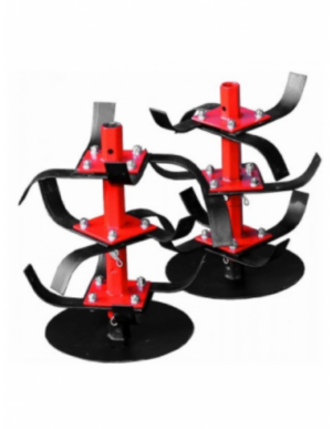 Set freze laterale motosapa WM500 (2+1) HEXAGON 23MM