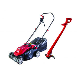 Set masina de tuns gazon 1600W si trimmer 250W RD-LMGT01