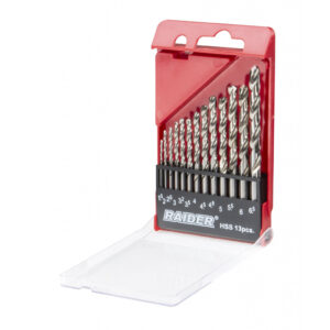 Set 13 burghie metal ø1.5-6.5mm HSS RD