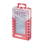 Set 19 burghie metal ø1.0-10mm HSS RD