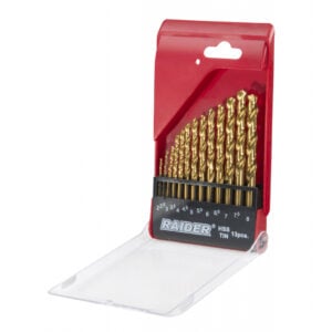 Set 13 burghie metal HSS+TIN ø2.0 – 8.0mm RD