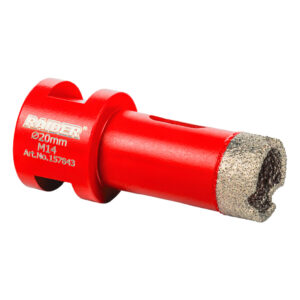 Freza diamantata pentru frezare uscata M14 x 20mm