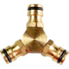 Niplu furtun cu 3 cai ½" alama TG