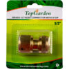 Mufa conectoare furtun cu stop alama ½” TG