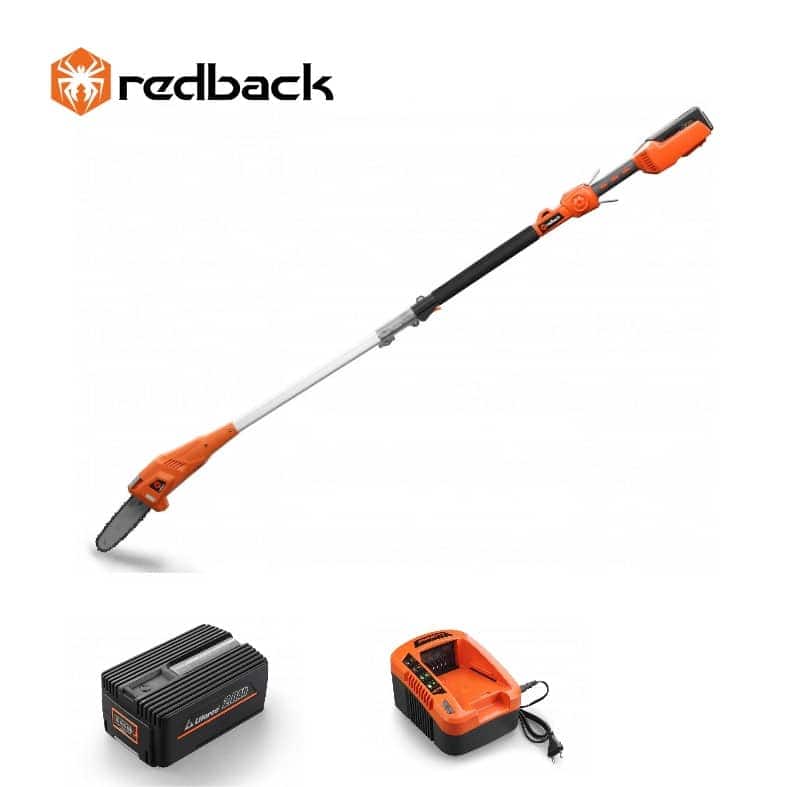 Redback Pachet E608D+EP20+EC20 Emondor 2000mm, acumulator 40V/2Ah, incarcator 40V/2A 1 Redback Pachet E608D+EP20+EC20 Emondor 2000mm, acumulator 40V/2Ah, incarcator 40V/2A