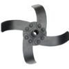 Set 4 cutite mijloc stanga motocultor Texas Futura 6003TG