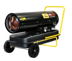 Tun de caldura pe motorina pro 60kw Diesel Plus cu ardere directa Intensiv | Travandi.ro