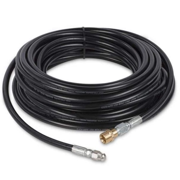 Furtun curatare tevi /conducte pentru aparate de presiune Powerplus POWXG90091, 15 m, prindere filet M22x1.5 - Image 2