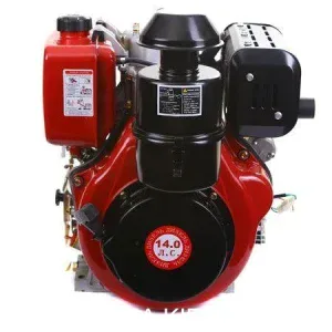 Motor diesel Weima WM 192FE Pornire electrica 14CP AX canelat Diametru: 25mm Lungime ax: 32mm | Travandi.ro