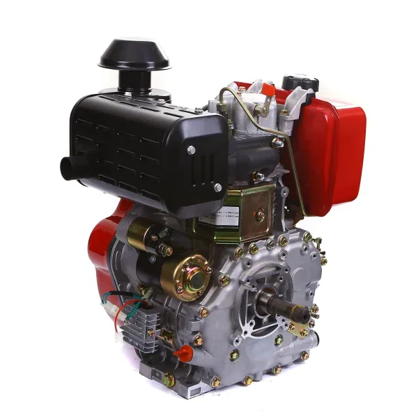 Motor diesel Weima WM 192FE Pornire electrica 14CP AX canelat Diametru: 25mm Lungime ax: 32mm - Image 5