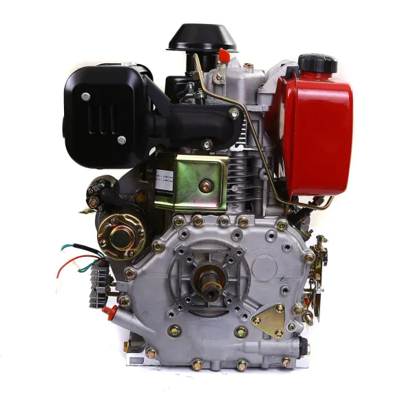 Motor diesel Weima WM 192FE Pornire electrica 14CP AX canelat Diametru: 25mm Lungime ax: 32mm - Image 6