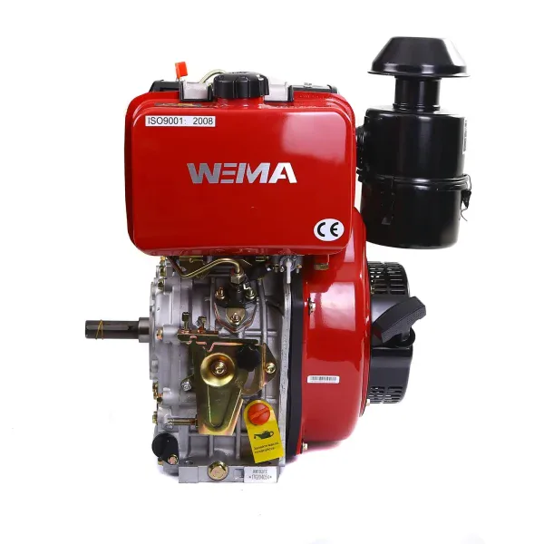 Motor diesel Weima WM 192FE Pornire electrica 14CP AX canelat Diametru: 25mm Lungime ax: 32mm - Image 8